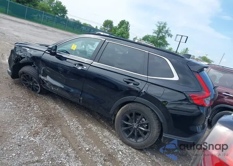 2025 Honda Cr-V Hybrid Sport-L из США, поврежденный, VIN 7FARS6H86SE039876